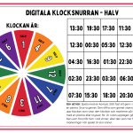 Mattespel – digitala klockan - bild 3