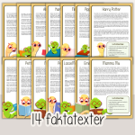 Faktatexter om barnbokskaraktärer – Läsförståelse – Barnboksveckan - bild 2