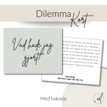 Dilemmakort (Vad hade jag gjort?) - bild 2
