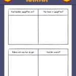 Problemlösningsberättelse för åk 4 – Höstfest på skolan - bild 4