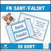 FN Sant/Falskt Kort