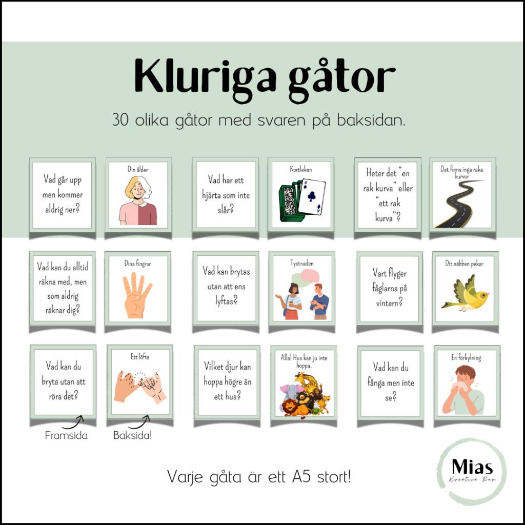 Kluriga gåtor