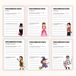 Personbeskrivning – vikbara och vanliga arbetsblad - bild 3