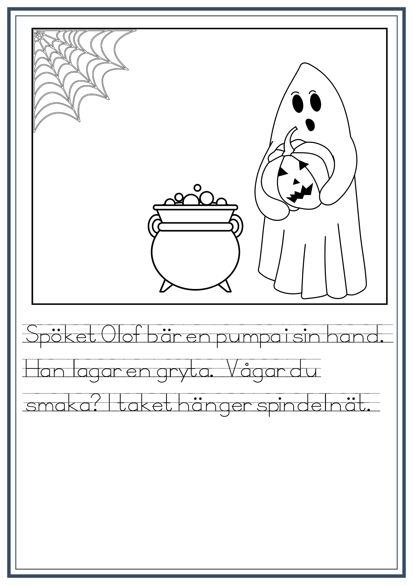 Välskrivning halloween