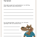 Personbeskrivning – vikbara och vanliga arbetsblad - bild 4