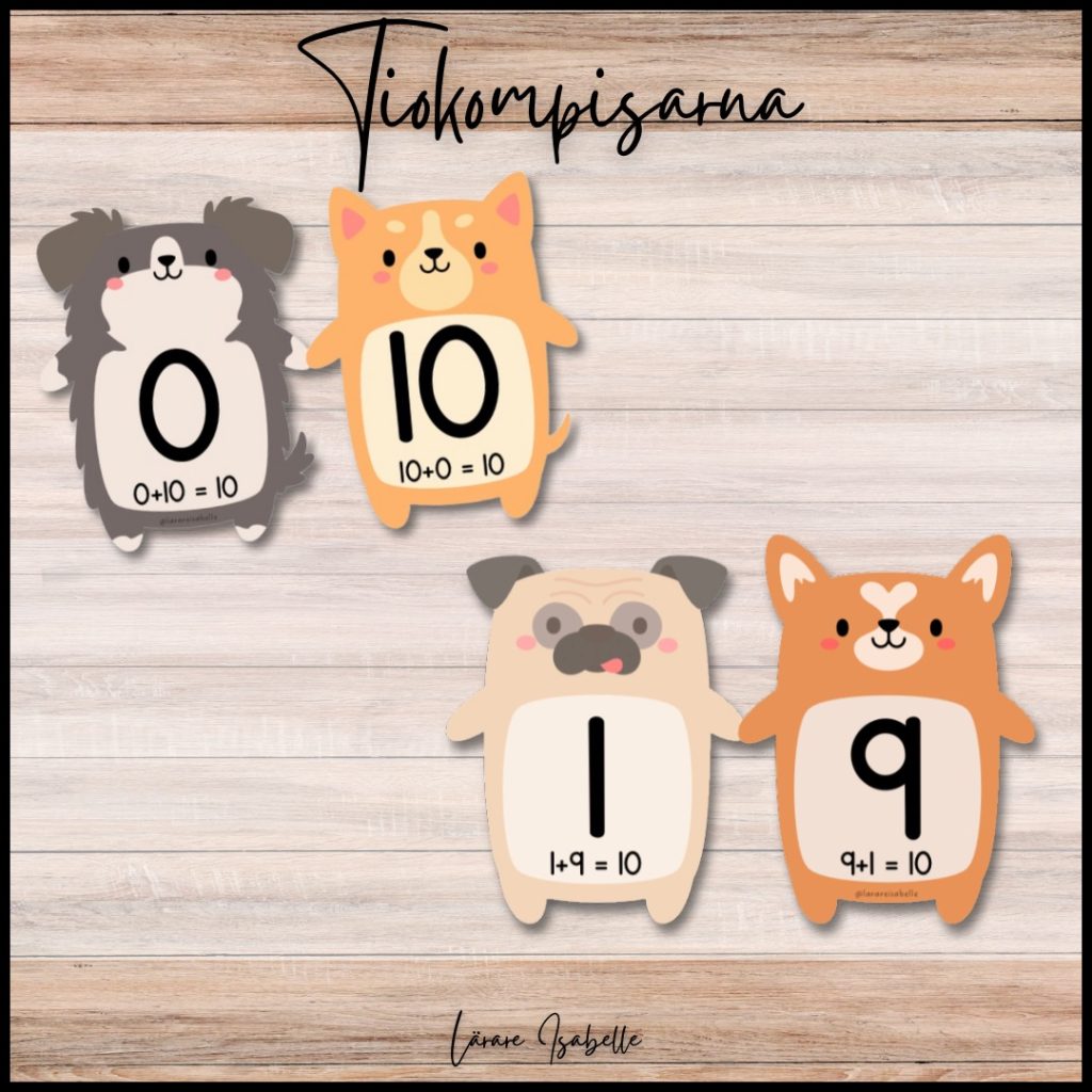 Tiokompisarna – poster