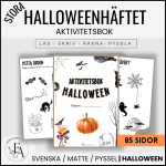 STORA Halloweenhäftet | Aktivitetsbook Hallowen (85 SIDOR) - bild 1