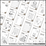 STORA Halloweenhäftet | Aktivitetsbook Hallowen (85 SIDOR) - bild 3