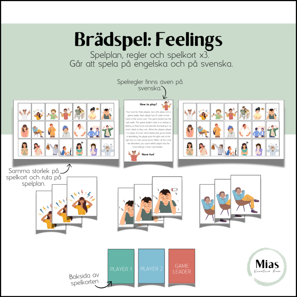 Brädspel: Känslor
