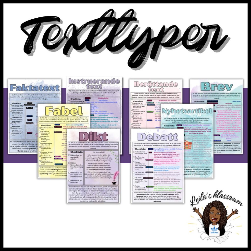 Poster texttyper