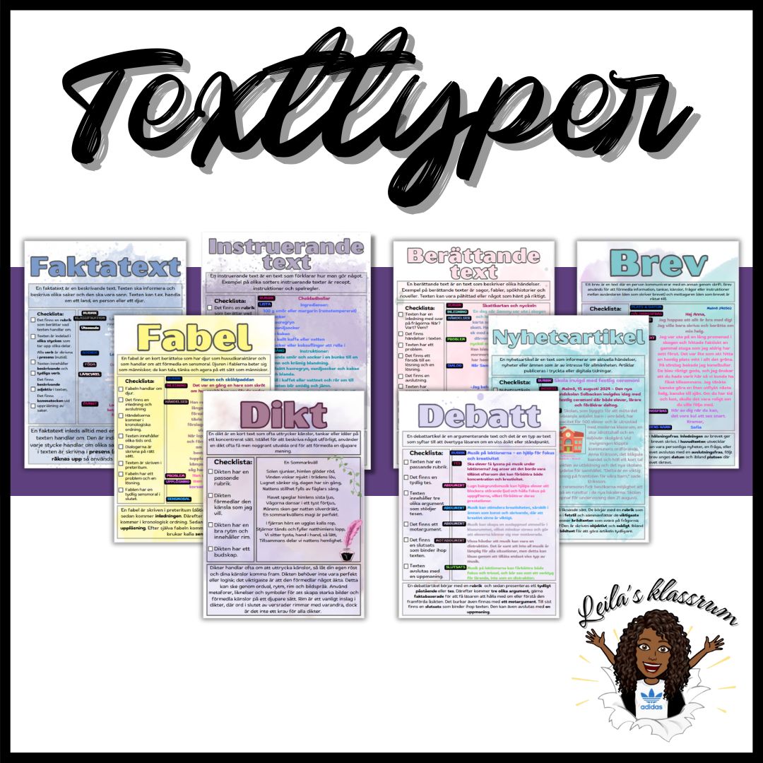 Poster texttyper