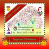 Engelska Christmas bingo och memory