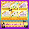 Engelska Halloween materialpaket 6 i 1