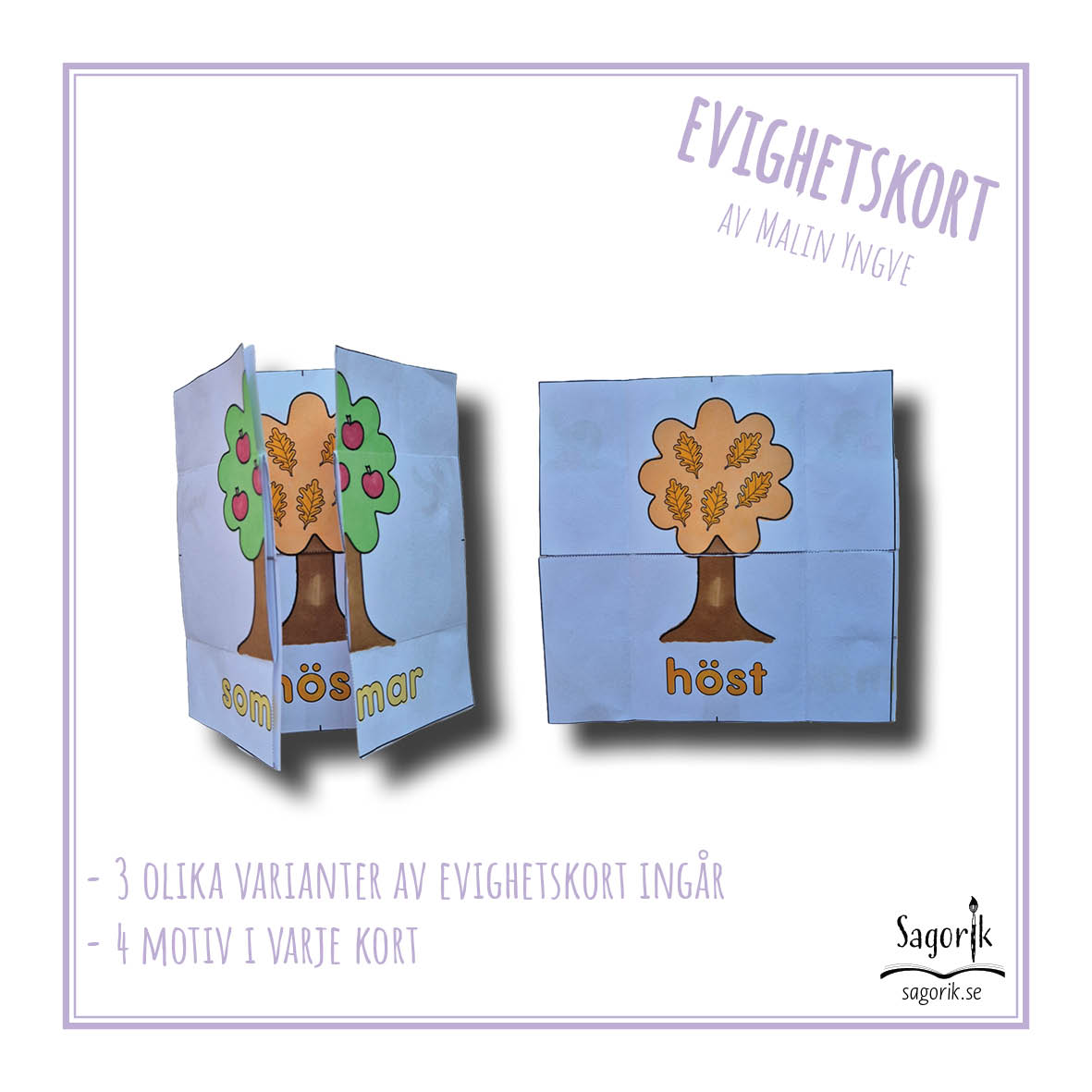 Evighetskort årstidsträd