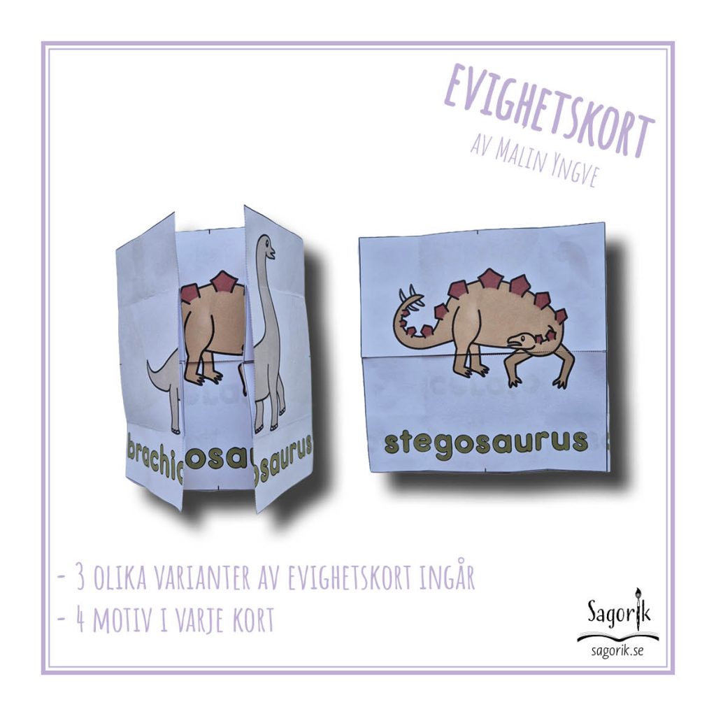 Evighetskort dinosaurier