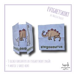 Evighetskort dinosaurier