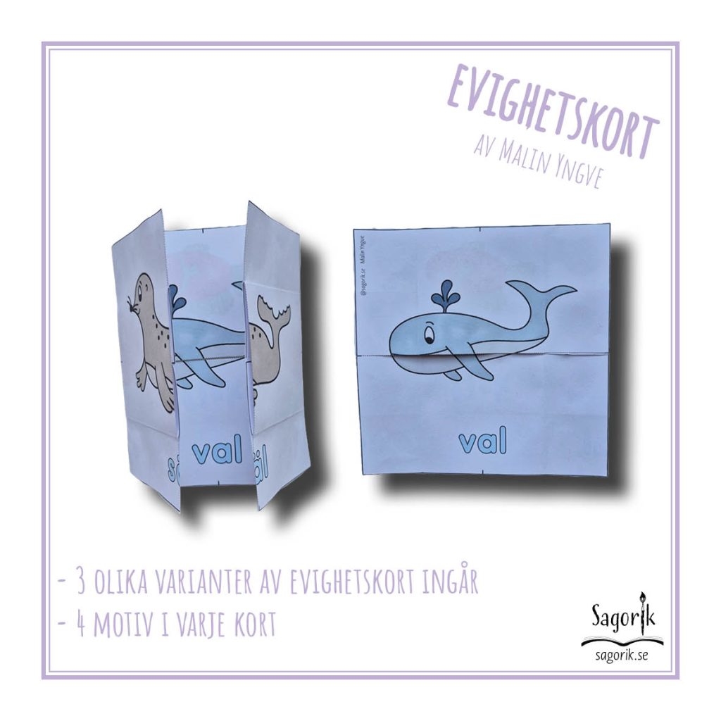 Evighetskort djur i havet