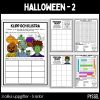 Halloween - 2 - materialpaket