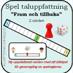 Fram och tillbaka – spel antalsuppfattning - bild 1