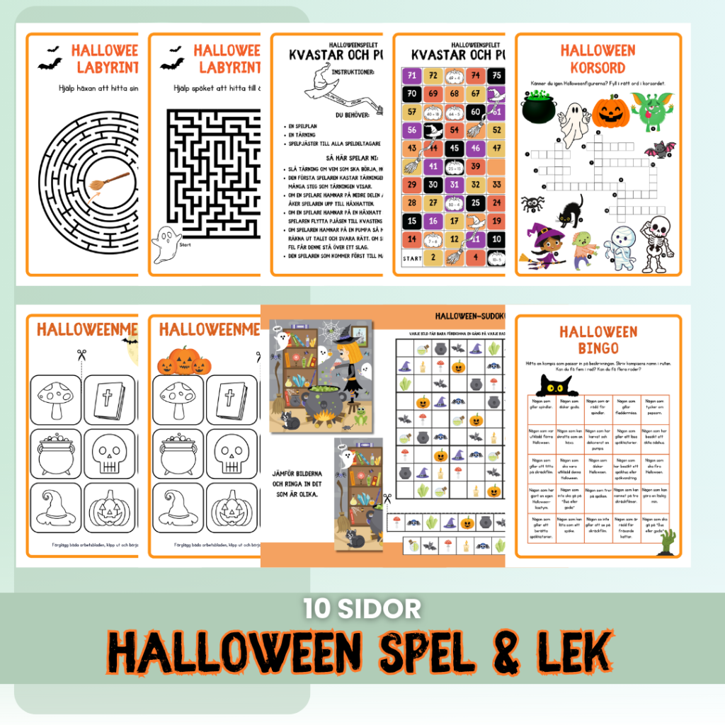 Halloween Spel & Lek