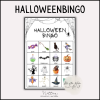 Halloweenbingo hitta bilderna