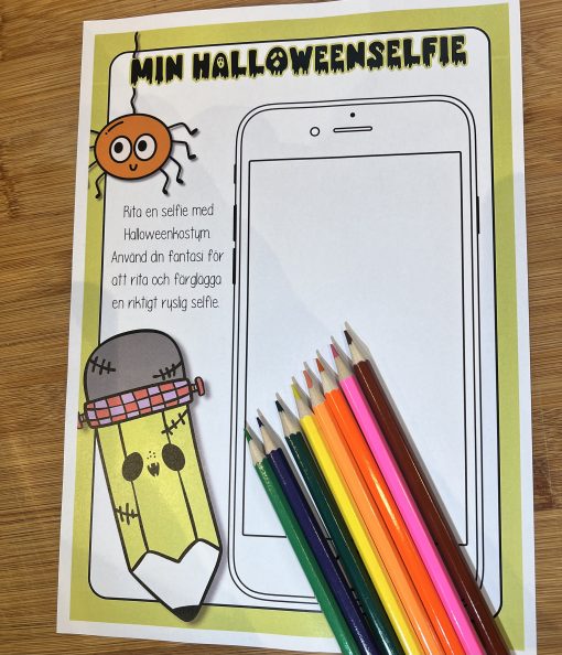 Halloween - Rita din Halloweenselfie