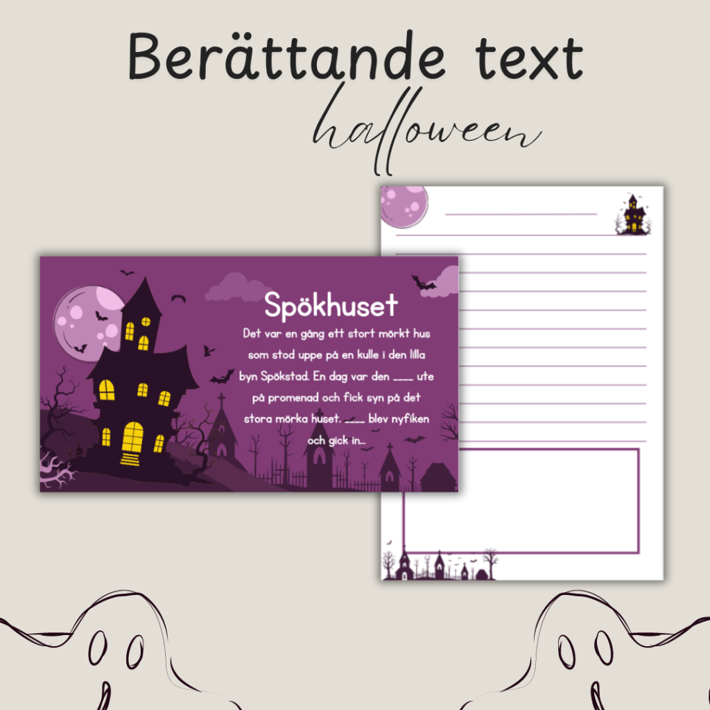 Berättande text om halloween