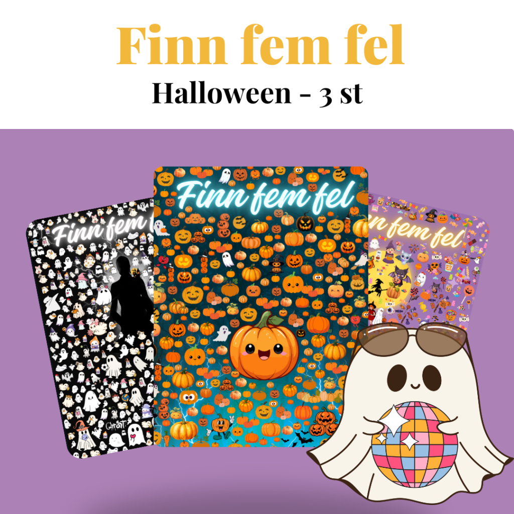 Finn fem fel – Halloween