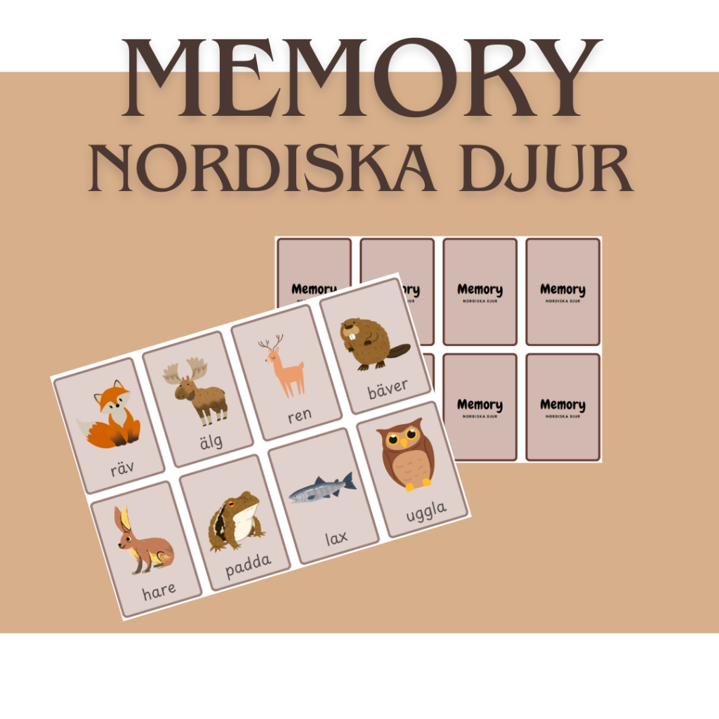 memory nordiska djur