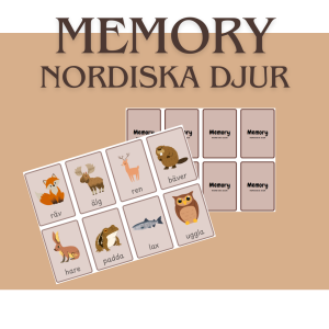 memory nordiska djur
