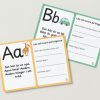 Läsförståelse kort, alfabetet