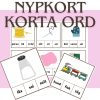Nypkort - korta ord NR2