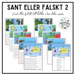 Sant eller falskt 2 - bild 1