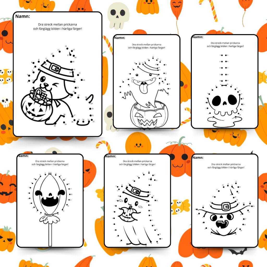 Prick till prick Halloween