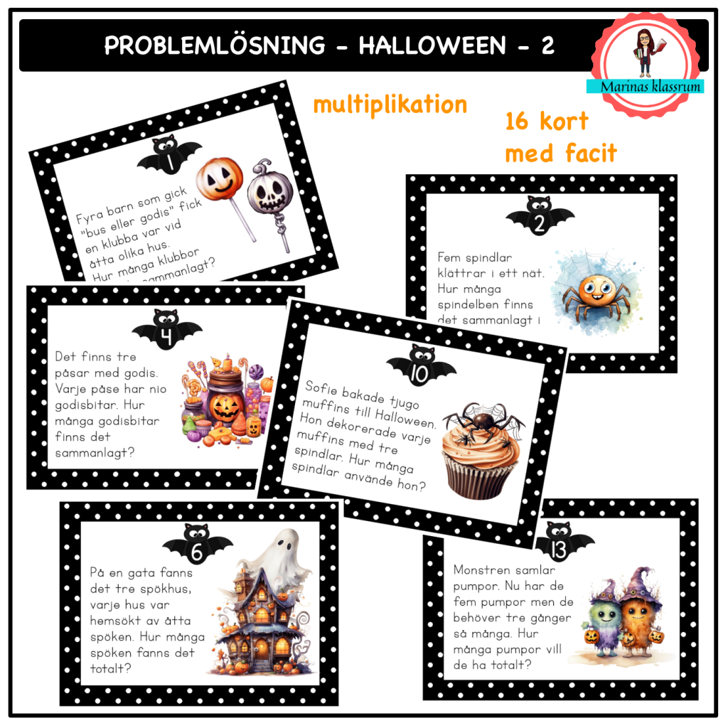 Problemlösning Halloween åk 2