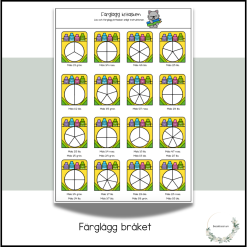 Färglägg bråk
