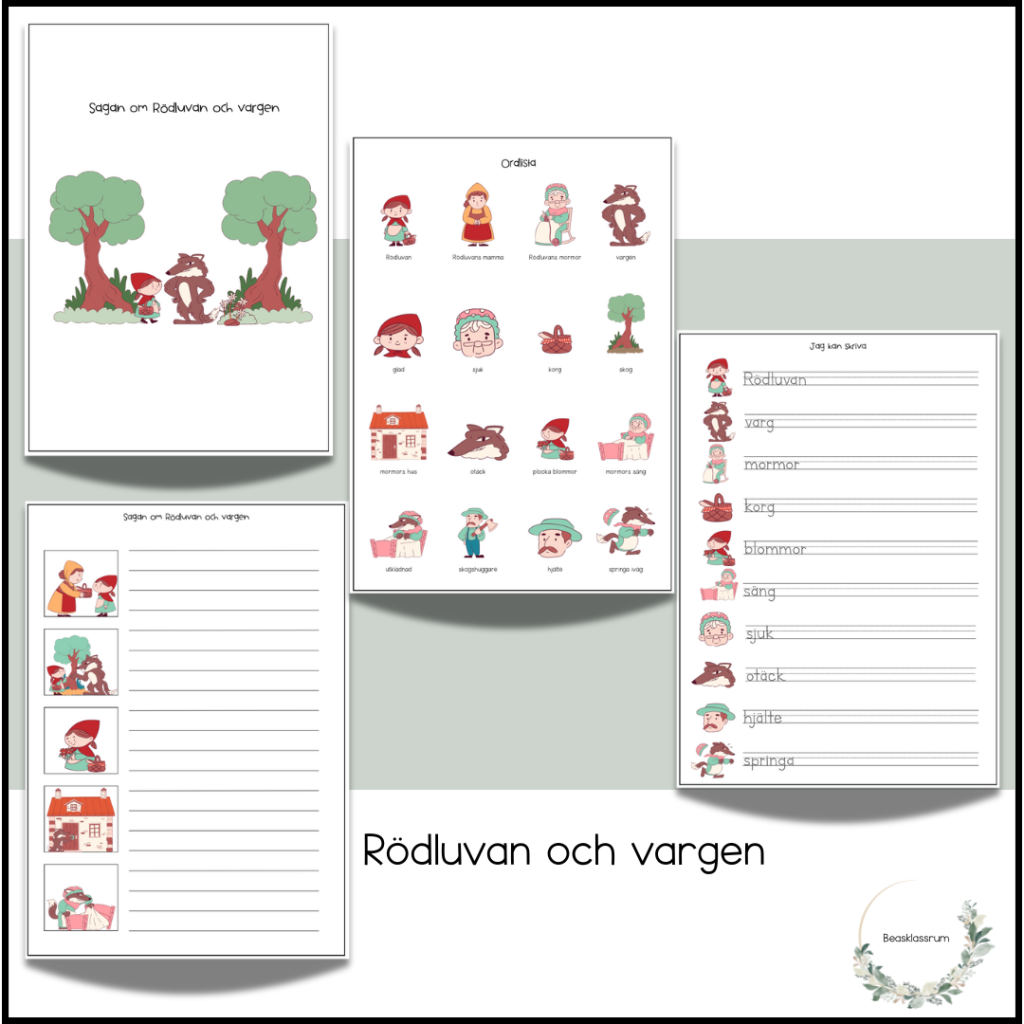 Rödluvan och vargen