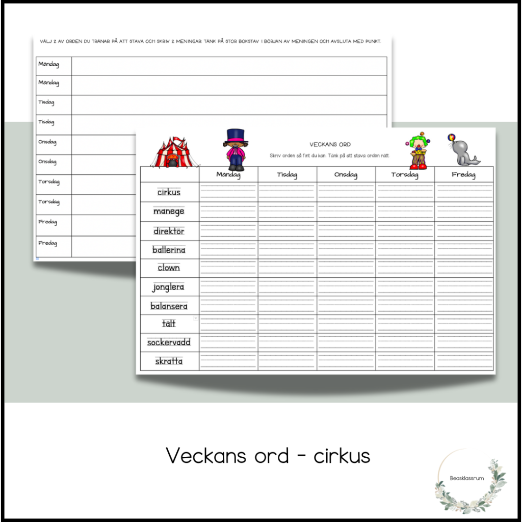 Veckans ord – cirkus