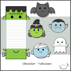 Vikböcker - skriv halloweenberättelse