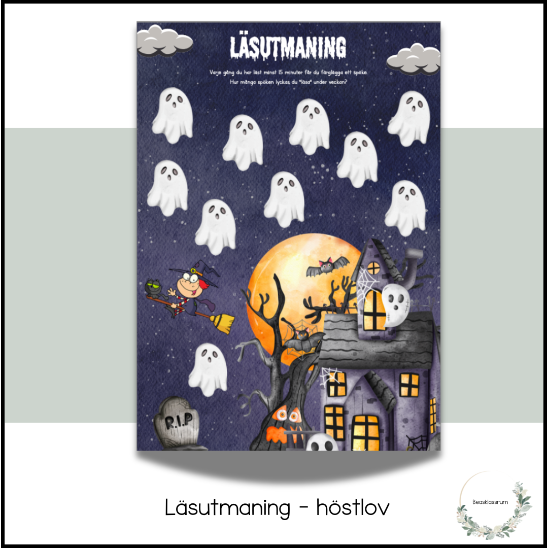 Läsutmaning - höstlov