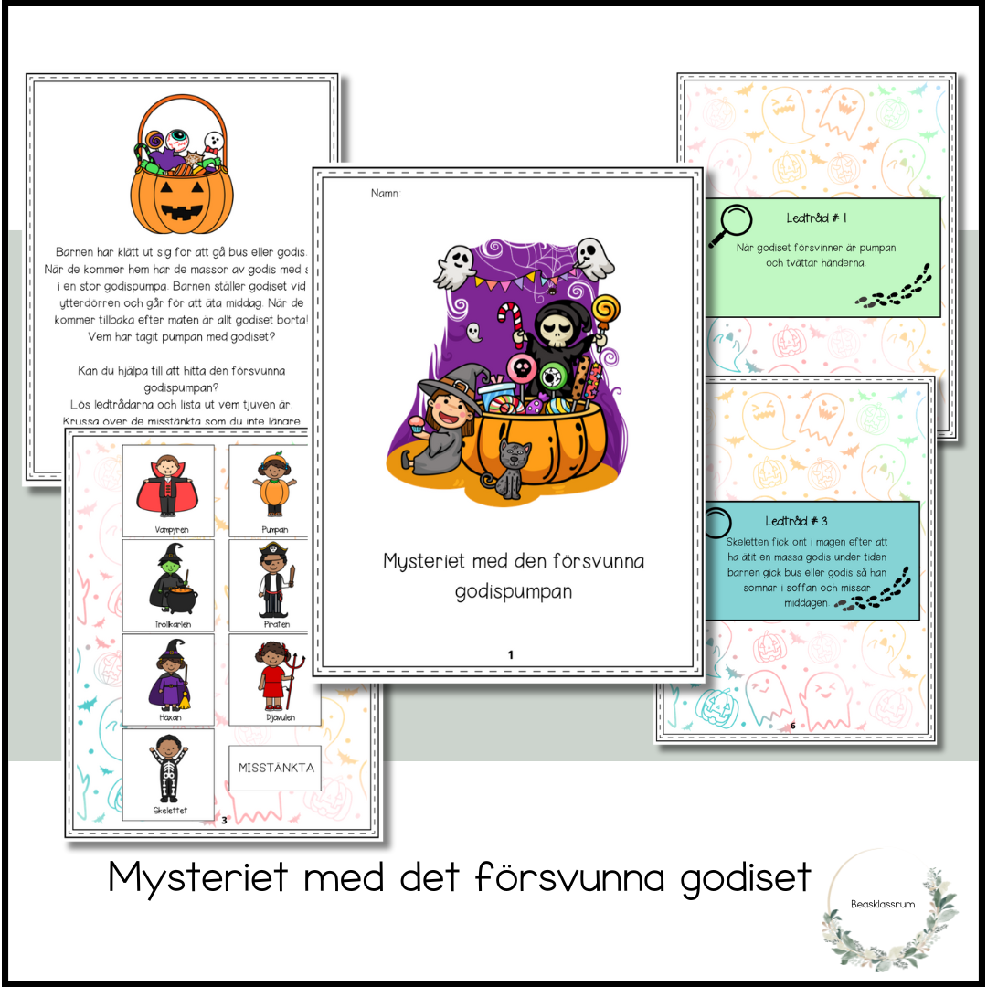 Mysteriet med det försvunna halloweengodiset