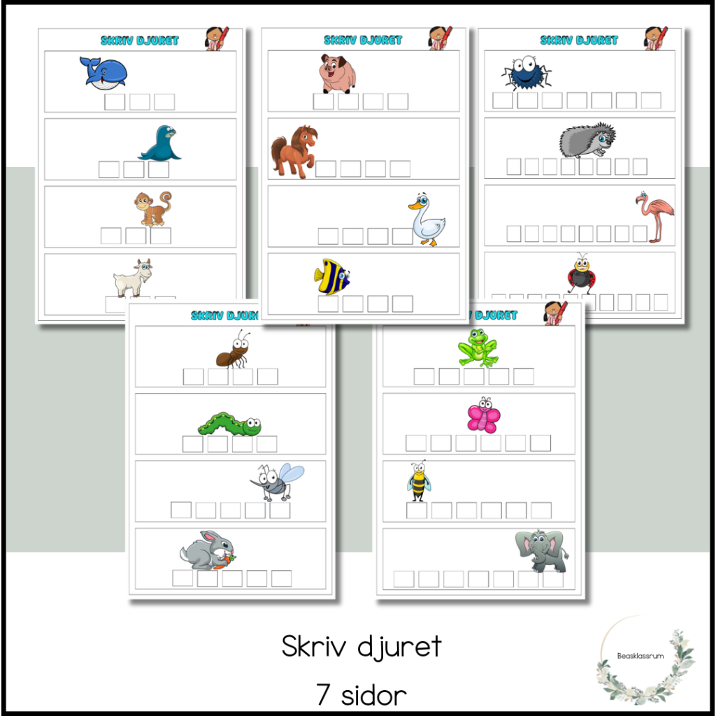 Skriv djuret