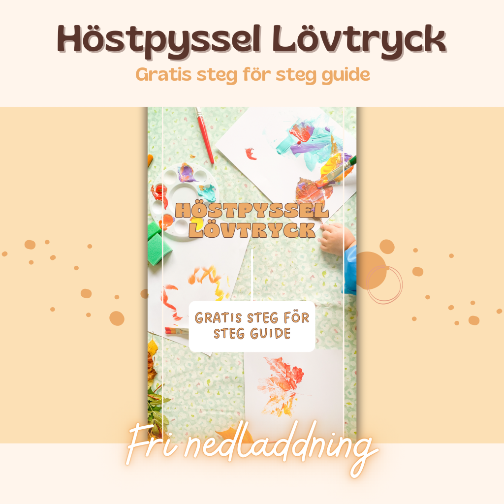 Höstpyssel – Lövtryck