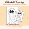 Målarbild - Spooky