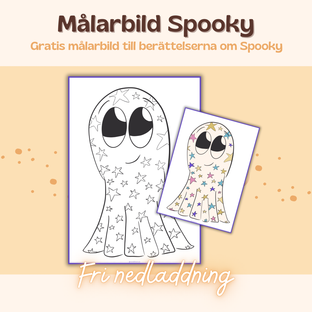 Målarbild – Spooky