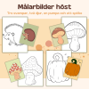 Målarbilder höst
