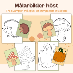 Målarbilder höst