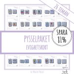 Pysselpaket Evighetskort 26 teman - bild 1