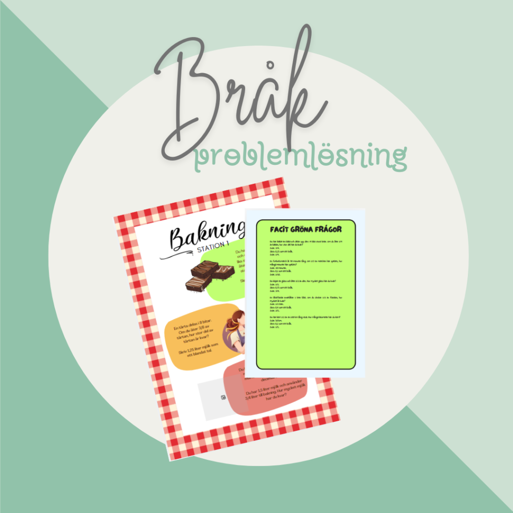 Problemlösning – Bråk och decimaltal