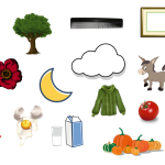 M – hör ni ljudet i bilden? Bildspel för arbete med bokstavsljudet M. - bild 4